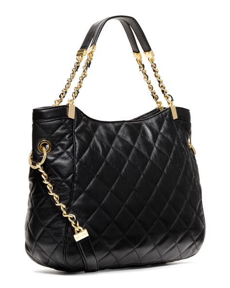 michael kors susannah womens medium quilted leather handbag|Susan Medium Quilted Leather Shoulder Bag .